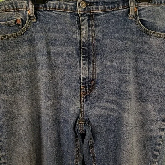 Levi's Men's Plus Size High Rise 541 Denim Cotton Jeans Size 42X30 - Picture 6 of 11